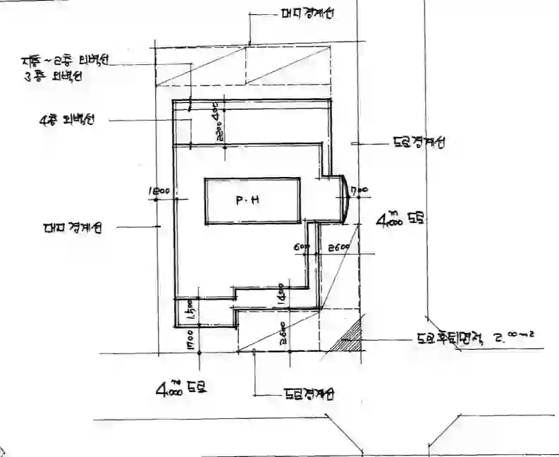 임오하이츠빌라 배치도 이미지